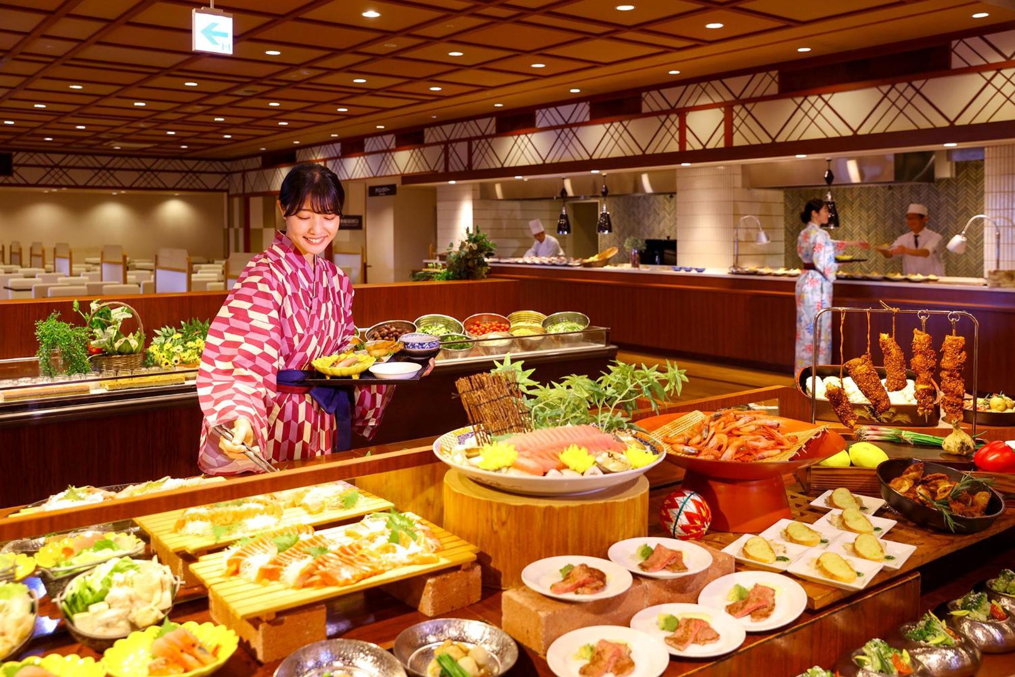 Hotel Ooedo Onsen Monogatari Premium Yamashitaya Kaga  Esterno foto